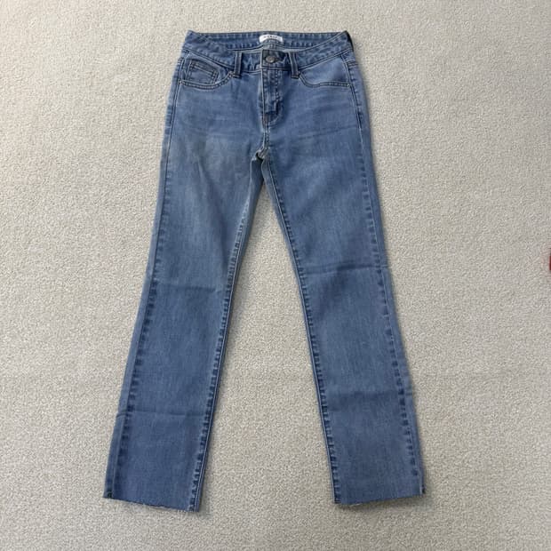 25 게스 여성 워싱 데님팬츠 0120T