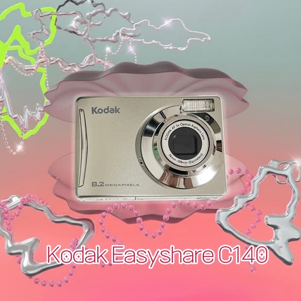 풀셋!) Kodak EasyShare 코닥 이지쉐어 C140 실버