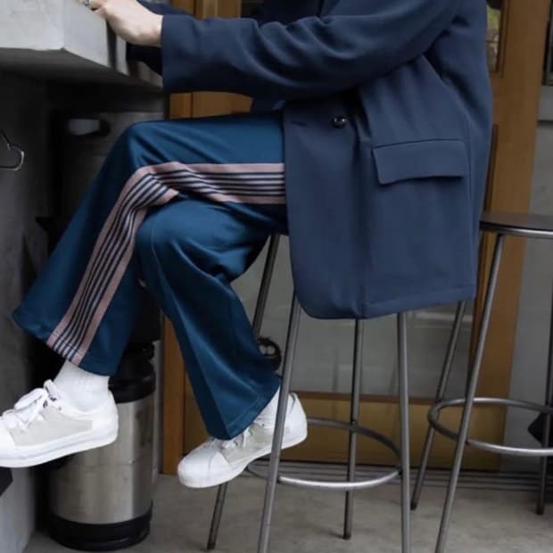 니들스 트랙팬츠 틸그린 xs