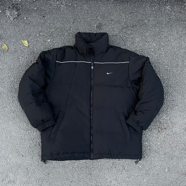 00s 2002 나이키 뉴챔프 솔로 스우시 푸퍼 올드스쿨 패딩 105