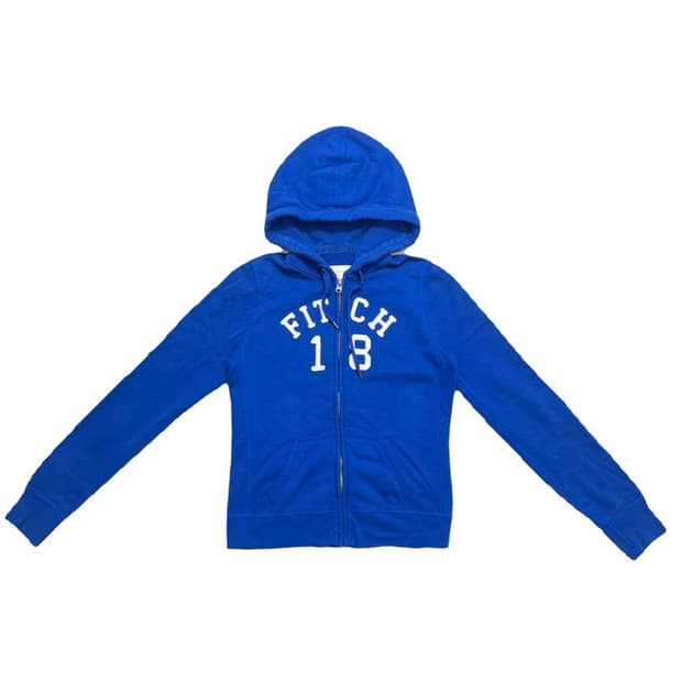 ABERCROMBIE & FITCH 프린팅 후드집업 M