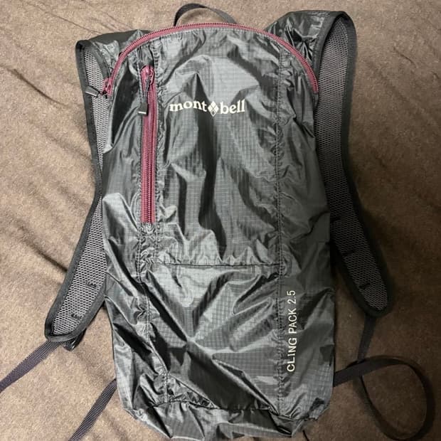 몽벨 백팩 클링 팩 2.5L