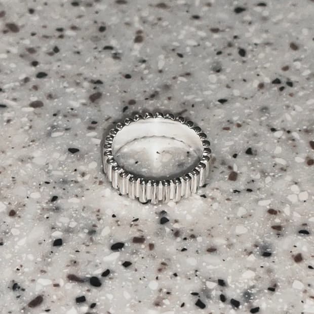 (새상품)실버 포인트링 실버링 은반지