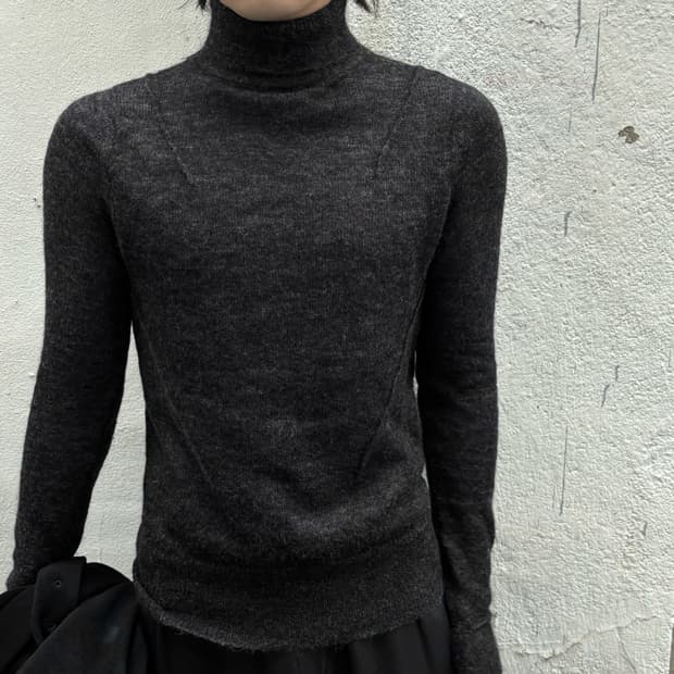 라프시몬스 08AW 모크넥