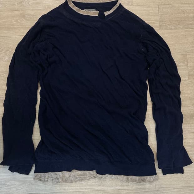 요지야마모토 뿌르옴므 트위트스 니트