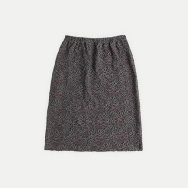 구합니다) 콜로신스 blooming lace skirt gray