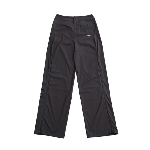 아모멘토 Men's Side Vent Pants, Charcoal M