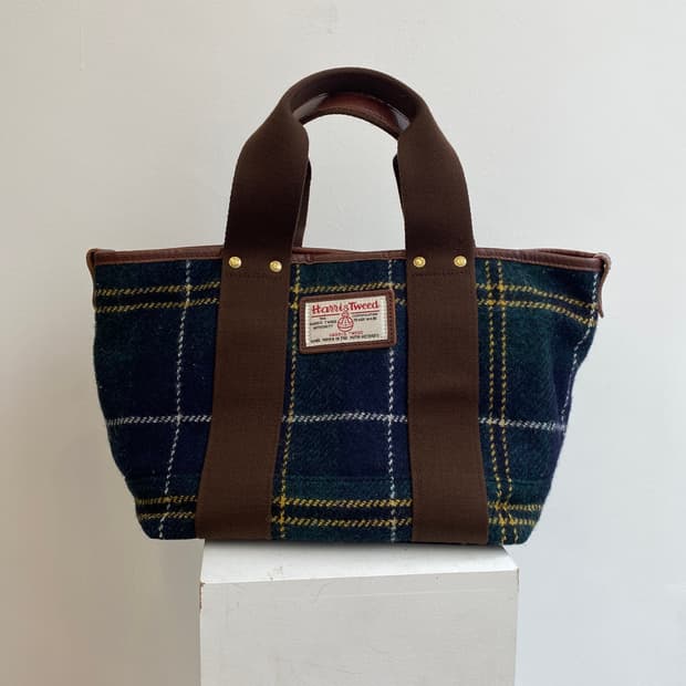 Heming's x Harris Tweed 토트백