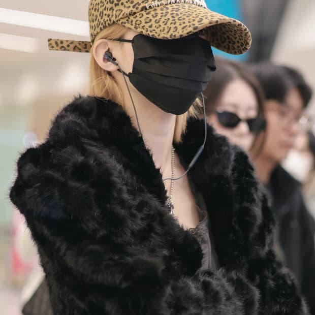 베몬 아사 착용! 스컬프터 Faux Fur Corset Jacket