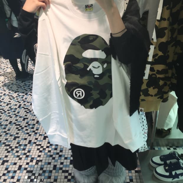 베이프 카모 롱슬리브
