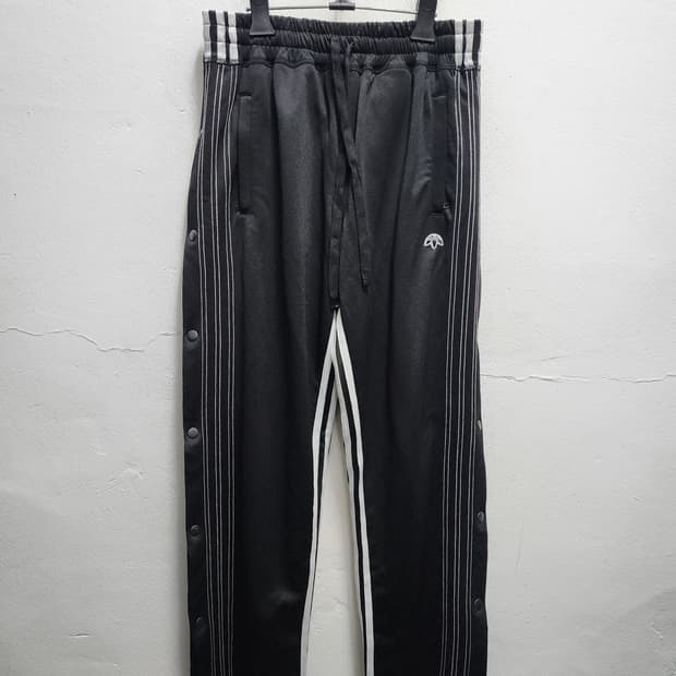 아디다스 x 알렉산더왕 스냅단추 트랙팬츠 
