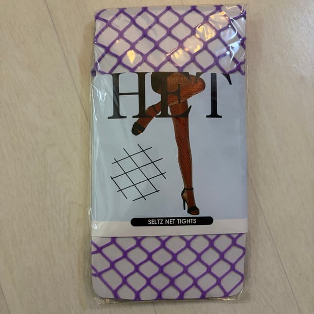 일본 보라색 그물 팬티스타킹