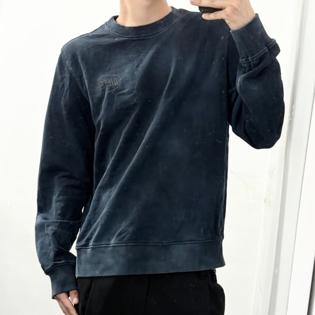 디젤 신형 타이다이 워시드 맨투맨