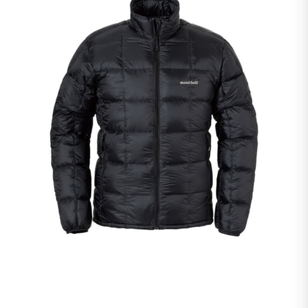 몽벨 수페리어 다운 자켓 2 블랙 m사이즈