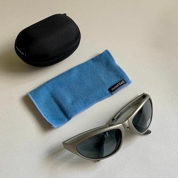 몽벨 접이식 선글라스(실버)