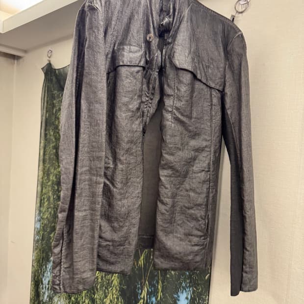 트랜짓 린넨 코튼 자켓 100