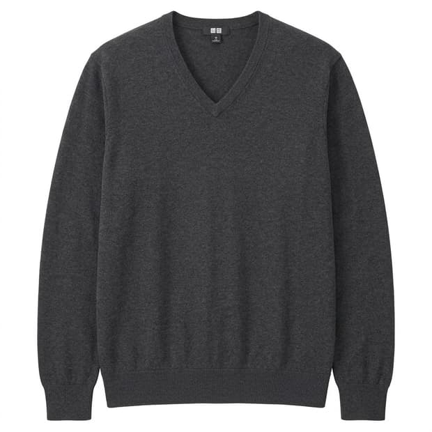 [100] UNIQLO 유니클로 캐시미어 블랜드 브이넥 니트