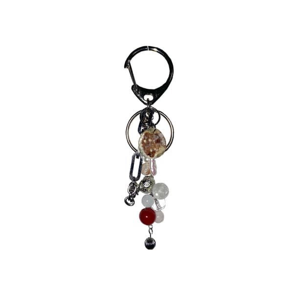 Reddish city keyring