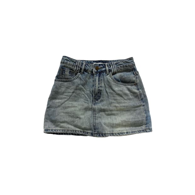 데님스커트 청치마 미니스커트