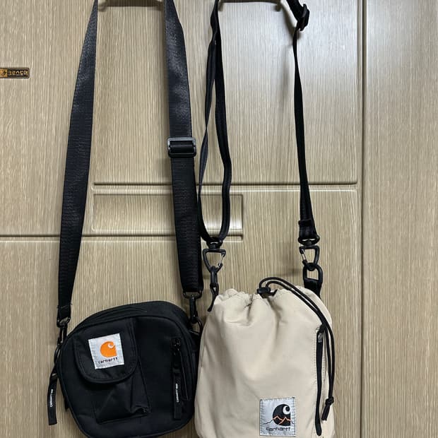칼하트 에센셜 백 + 드로스트링 백 세트