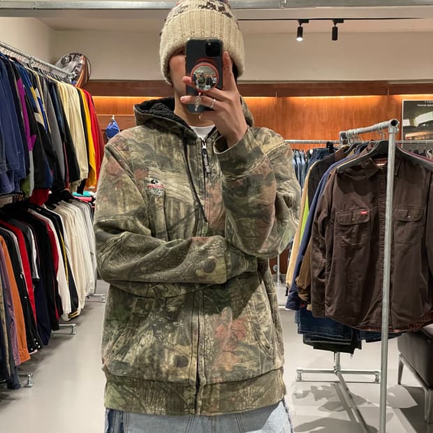 빈티지 리얼트리 쉐르파 후드집업