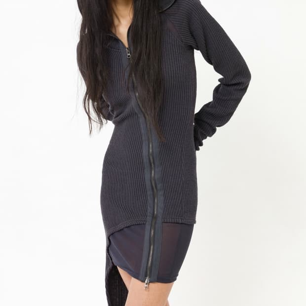 WET TAG 집업 드레스