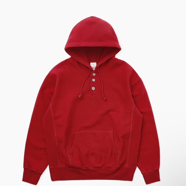 카키스 버튼 후디 라지 사이즈 구해요 (레드)