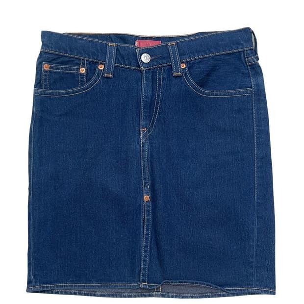 LEVI'S 앞트임 데님 스커트 Type1 L