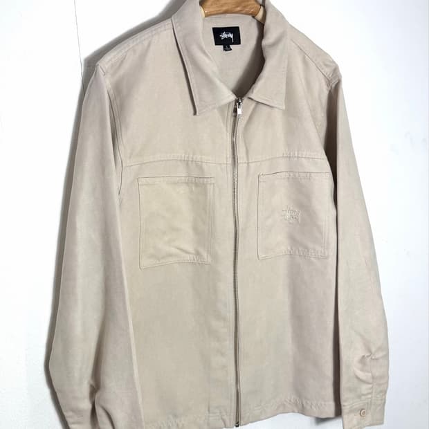 stussy 스투시 스웨이드자켓 스투시자켓
