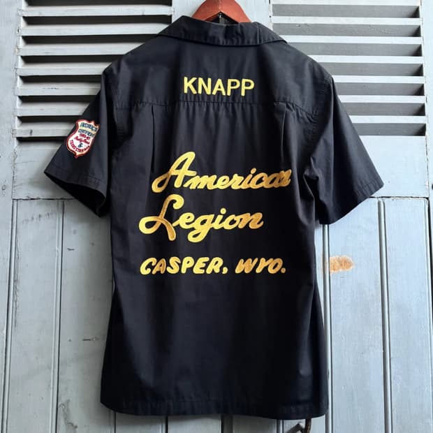 [M]HOUSTON 휴스턴 체인스티치 볼링 셔츠