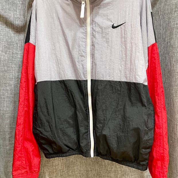 NIKE 나이키 빅 스우시 나일론 윈드러너 재킷/L
