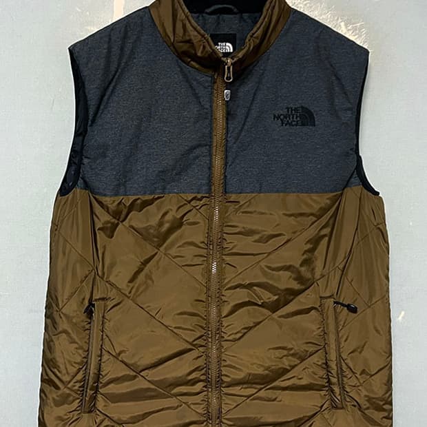 노스페이스 남자패딩조끼 웰론 내피 L 100