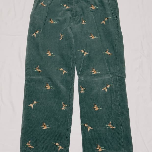 폴로 랄프로렌 헤리티지 자수 코듀로이 팬츠