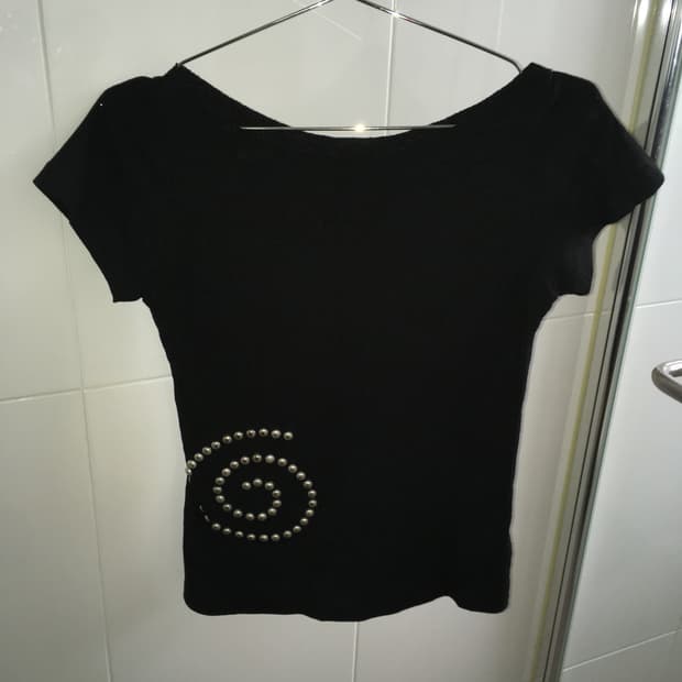 텍스처 서울 스터드 티