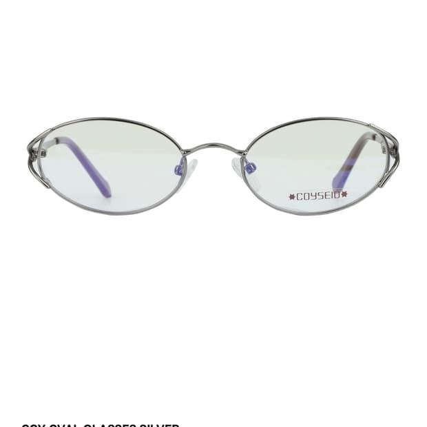 코이세이오 26ss 오벌 실버 안경 