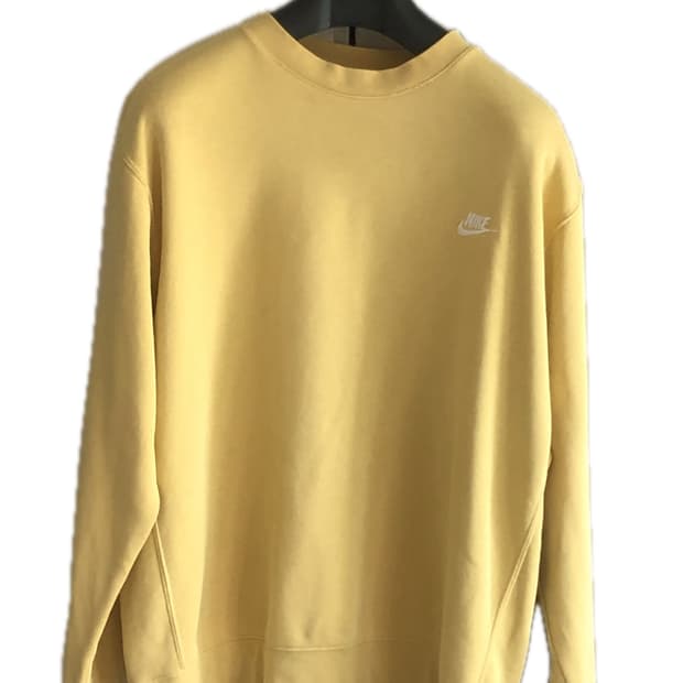 나이키 빈티지 옐로우 스웻셔츠