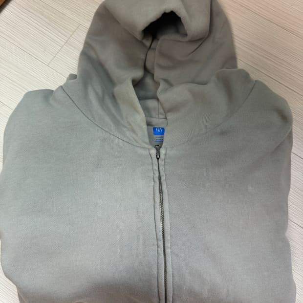 [XL] 이지 갭 후드집업 그레이