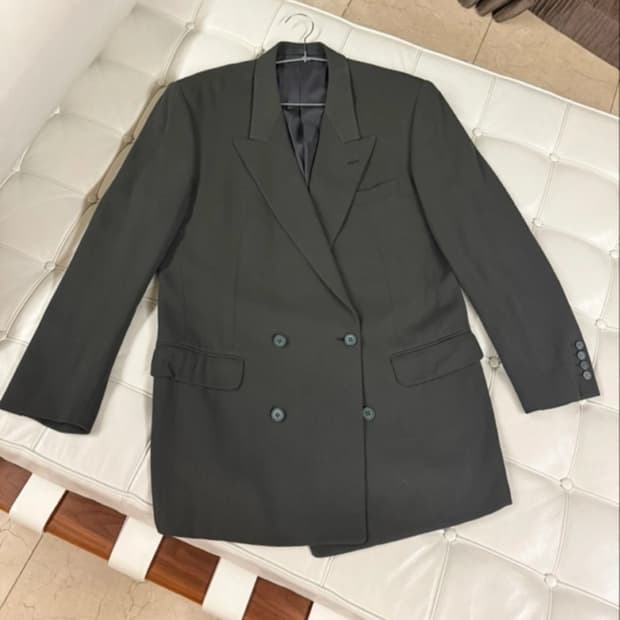 CHRISTIAN DIOR 더블 브레스티드 자켓