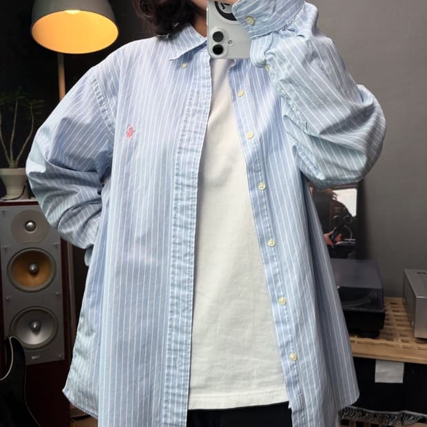 폴로 스트라이프셔츠