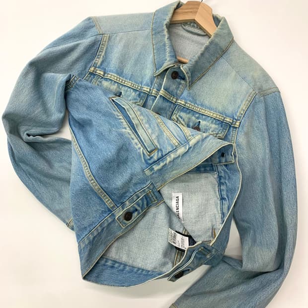 Balenciaga 발렌시아가 데님 트러커 자켓
