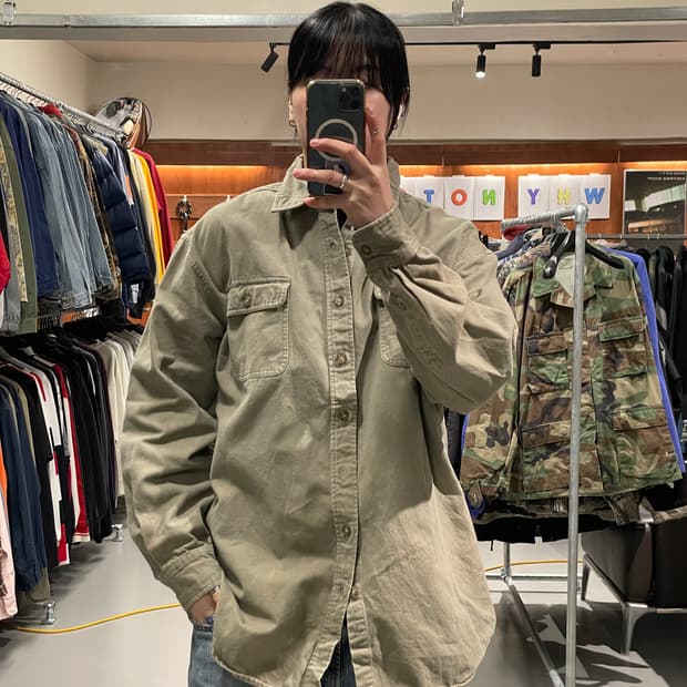 빈티지 워크 셔츠  