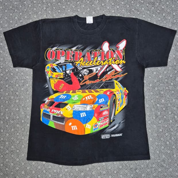 [XL]90s US made M&M's NASCAR -820