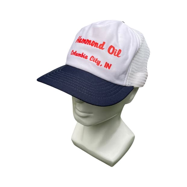 빈티지 트러커 캡 🇺🇸 Hammond Oil Cap c.52