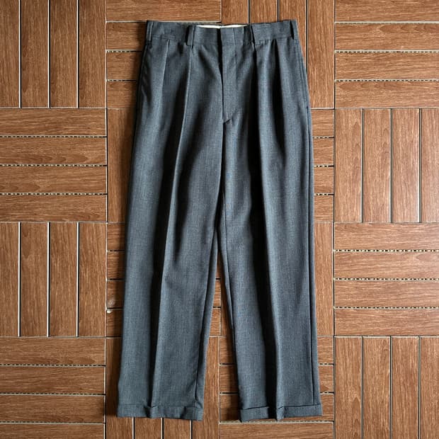 J.Press two-tuck wool slacks trouser