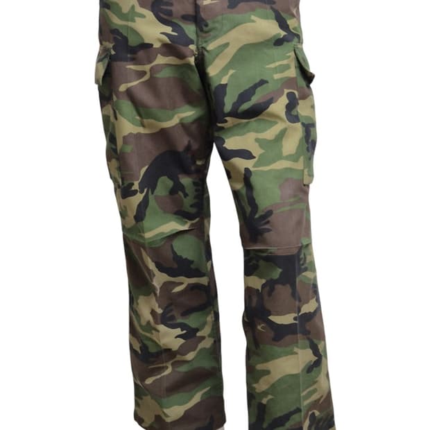 국군 구형 90s 중기형 얼룩무늬 동계 전투복 바지 팬츠 하의 (M)