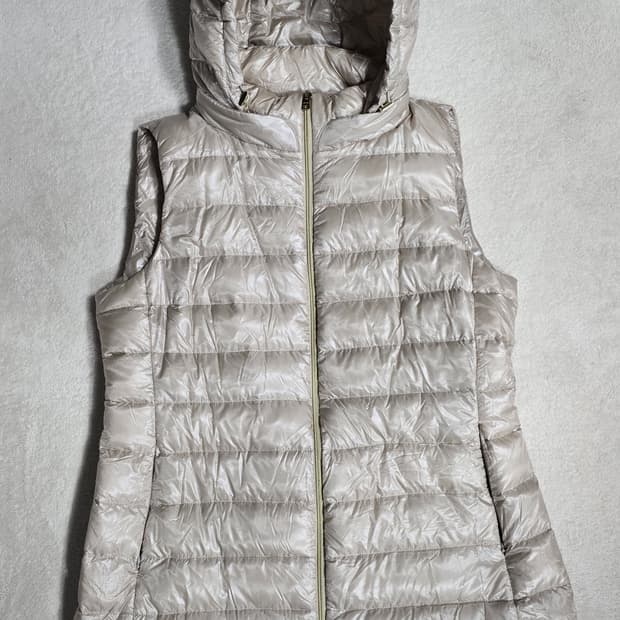 에르노 23FW 여성 세레나 구스다운 조끼패딩 베스트 48사이즈