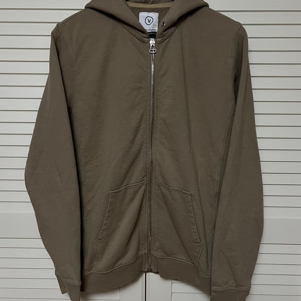 비즈빔 후드 집업