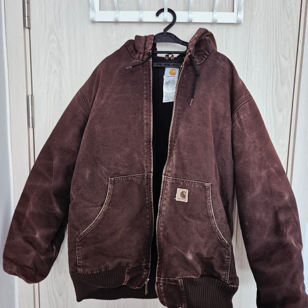 칼하트 J130 액티브 자켓 브라운 L(tall)