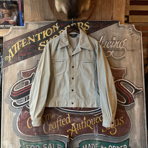70s Vintage USA Lee Mole Skin Jacket
