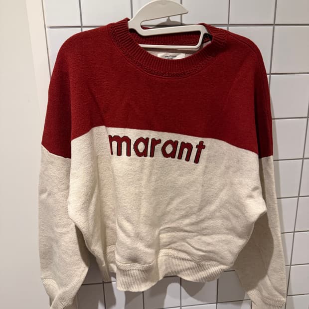 이자벨마랑 니트 스웻셔츠